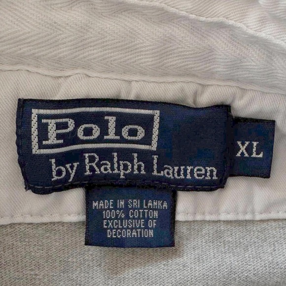 Polo Ralph Lauren Rugby Shirt Men's XL #10 Bleeker SS Vintage - Picture 2 of 9
